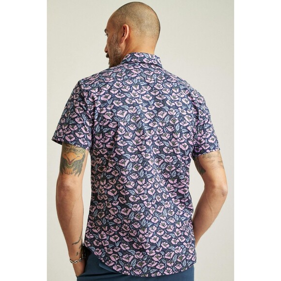 Bonobos Riviera Short Sleeve Men's Shirt Printed Standard Fit Short XS 282326 - Picture 4 of 6